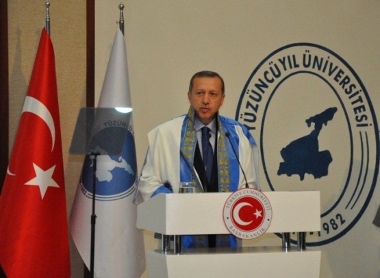 Van YYü'de Başbakan Erdoğan'a Fahri Doktora Unvanı Verildi ! 6