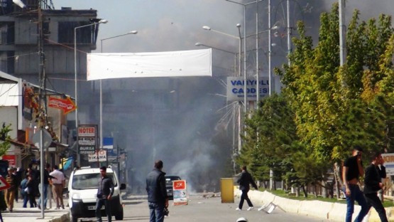 Erciş'teki olayların fotoğrafları (7 Ekim) 1