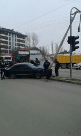 Van'da feci trafik kazası; 1 yaralı 1