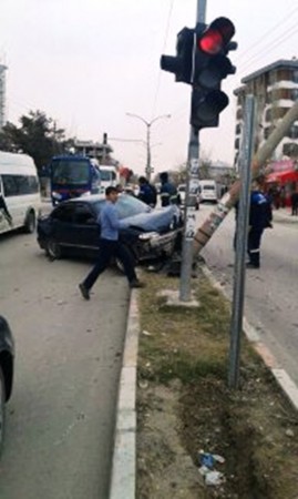 Van'da feci trafik kazası; 1 yaralı 2