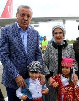 Erdoğan'a Van'da dev karşılama 12