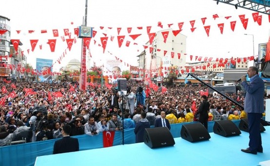 Erdoğan'a Van'da dev karşılama 13