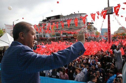 Erdoğan'a Van'da dev karşılama 6