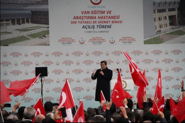 Başbakan Davutoğlu hastane açılışı fotoğrafları 2