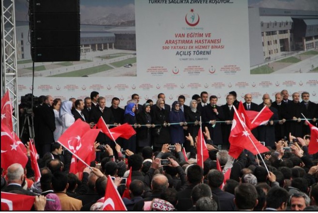 Başbakan Davutoğlu hastane açılışı fotoğrafları 3