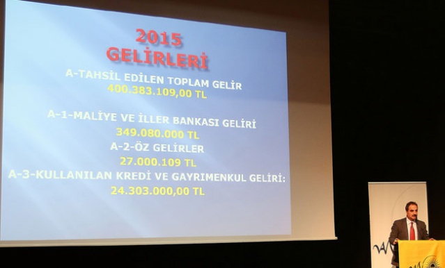 Van Büyükşehir Belediyesi 2016 yılı projeleri tanıtım töreni 4