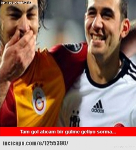 Galatasaray - Beşiktaş maçı caps'leri 6