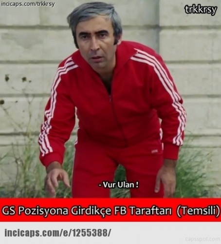 Galatasaray - Beşiktaş maçı caps'leri 11