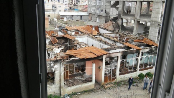 Yüksekova'da çatışmaların yaşandığı sokaklardan ilk fotoğraflar 9