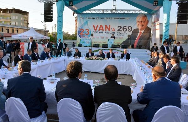 Başbakan Yıldırım , Van'da toplu açılış törenine katıldı 12