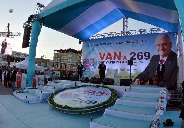 Başbakan Yıldırım , Van'da toplu açılış törenine katıldı 6