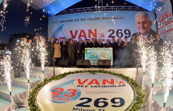 Başbakan Yıldırım , Van'da toplu açılış törenine katıldı 5