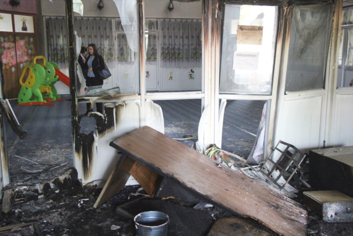 Van'da Anaokuluna gece yarısı bombalı saldırı 14