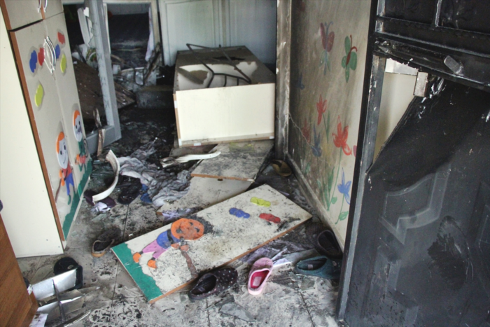 Van'da Anaokuluna gece yarısı bombalı saldırı 7