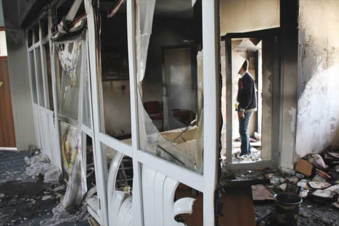 Van'da Anaokuluna gece yarısı bombalı saldırı 21