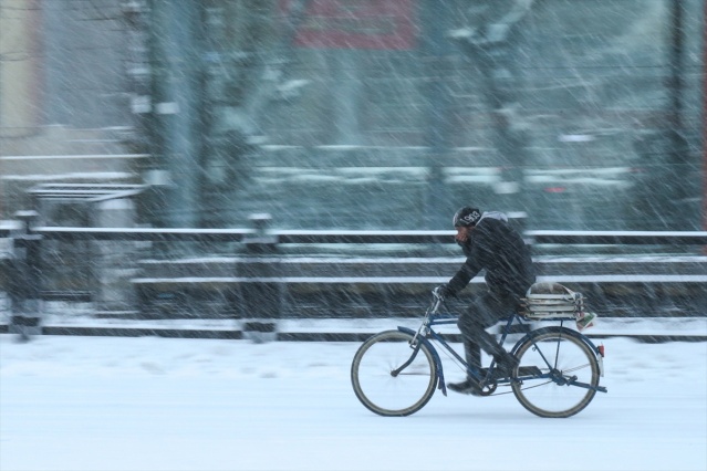 Van'da kar yağışı hayatı olumsuz etkiledi 10