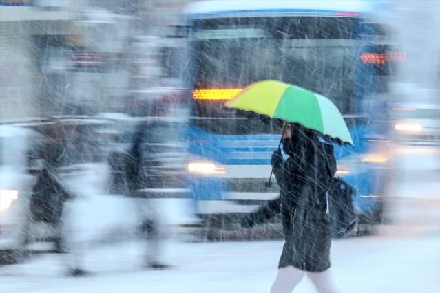 Van'da kar yağışı hayatı olumsuz etkiledi 11