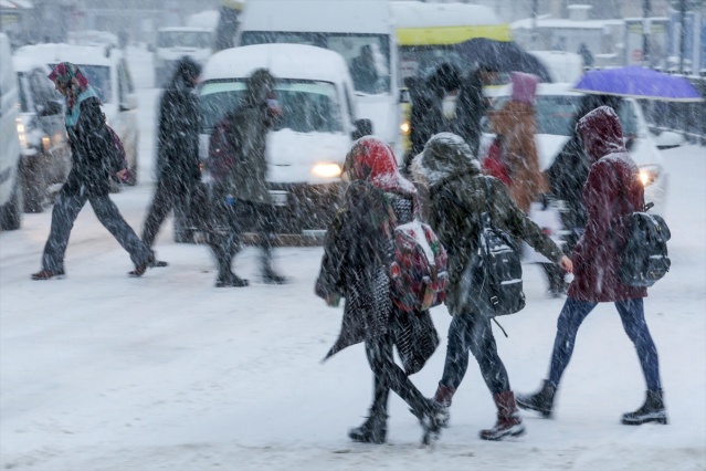 Van'da kar yağışı hayatı olumsuz etkiledi 13