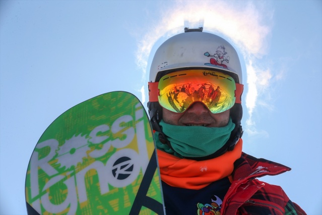 Snowboard meraklısı esnaf "Nusret Akımı"na kapıldı 4