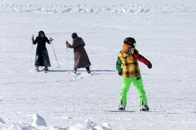 Snowboard meraklısı esnaf "Nusret Akımı"na kapıldı 7