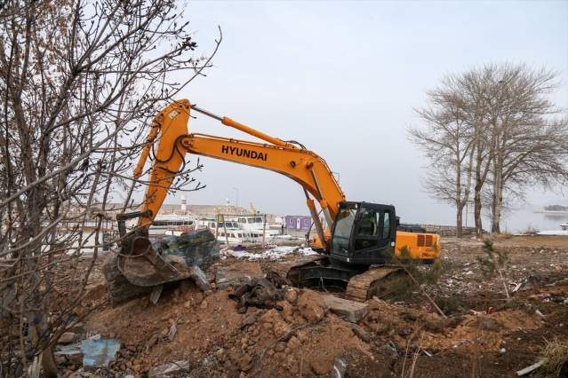 Van Gölü'nün çehresi "Sahil Kordonu" ile değişiyor 11