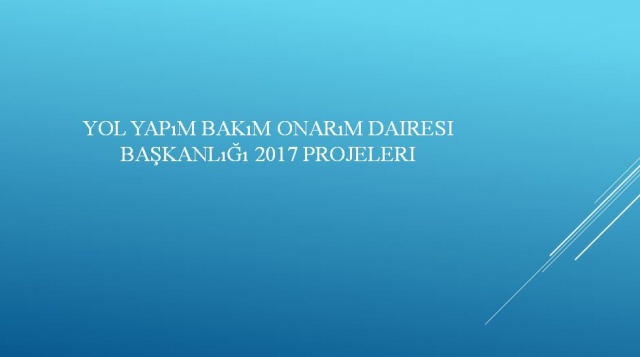 Van Büyükşehir Belediyesi 2017 projeleri 11