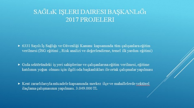 Van Büyükşehir Belediyesi 2017 projeleri 25