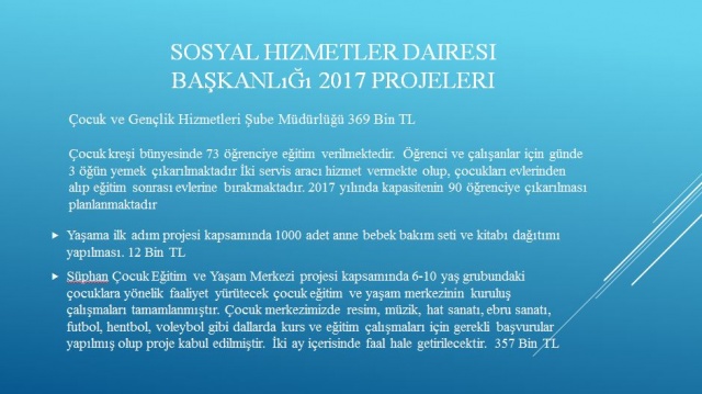 Van Büyükşehir Belediyesi 2017 projeleri 33
