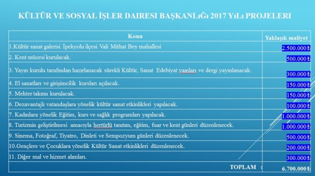 Van Büyükşehir Belediyesi 2017 projeleri 69