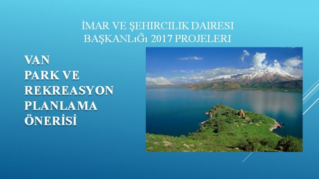 Van Büyükşehir Belediyesi 2017 projeleri 8