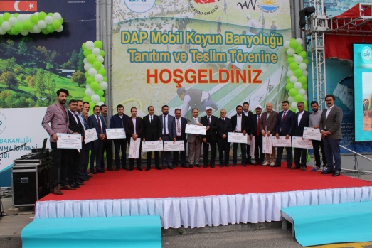 VAN’DA ‘MOBİL KOYUN BANYOLUĞU’ DAĞITIMI 2