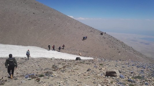20 dağcı, 4 bin 58 rakımlı Süphan Dağı’na tırmandı 4