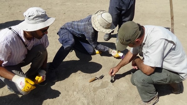Van'da 2700 yıllık Urartulu kadının ayak izine rastlandı 1
