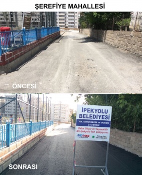 İpekyolu belediyesinin yol çalışmaları 9