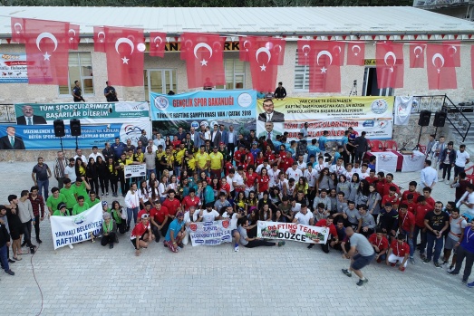 Van Çatak'taki rafting Türkiye şampiyonası sona erdi 21