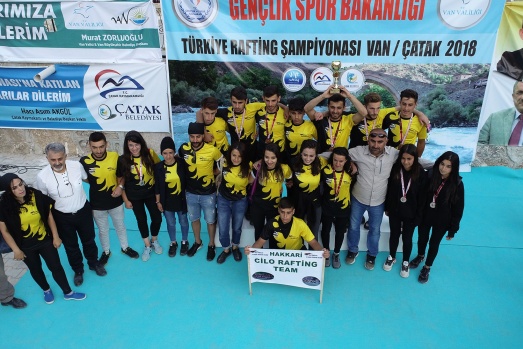 Van Çatak'taki rafting Türkiye şampiyonası sona erdi 22