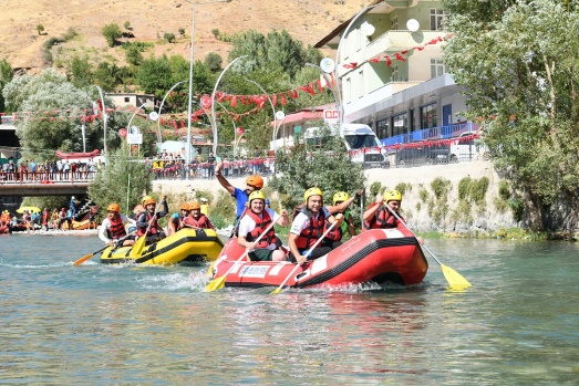 Van Çatak'taki rafting Türkiye şampiyonası sona erdi 23