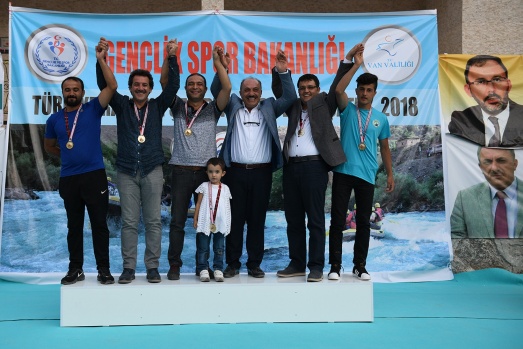 Van Çatak'taki rafting Türkiye şampiyonası sona erdi 10