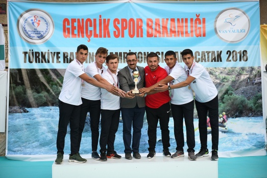 Van Çatak'taki rafting Türkiye şampiyonası sona erdi 13