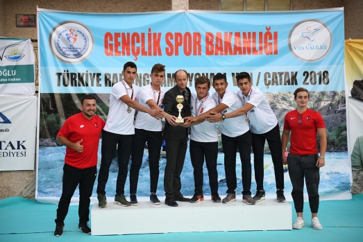 Van Çatak'taki rafting Türkiye şampiyonası sona erdi 15
