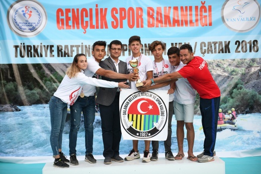 Van Çatak'taki rafting Türkiye şampiyonası sona erdi 11