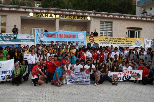 Van Çatak'taki rafting Türkiye şampiyonası sona erdi 16
