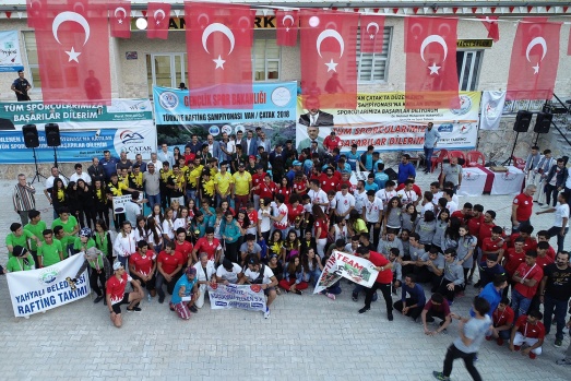 Van Çatak'taki rafting Türkiye şampiyonası sona erdi 8