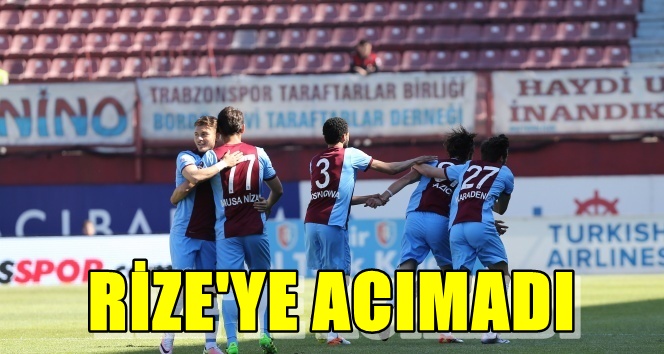 Trabzonspor Çaykur Rizespor2a patladı gol yağdırdı-Özet