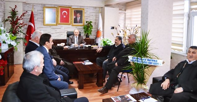 ARVAS'TAN İLÇELERE ZİYARET - VAN HABERLERİ