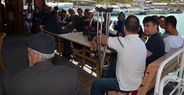 Van’daki Engellilere tekne turu