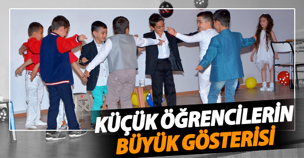 Van İlknur Ilıcalı İlkokulu öğrencilerinden büyük gösteri