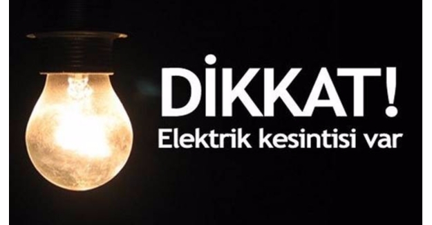 Adana'da elektrik kesintisi (15 Mayıs Pazar)