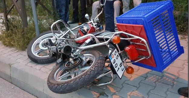 Samsun'da motorsiklet kazası: Yunus Güven ağır yaralandı