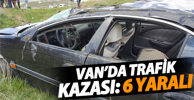 Van Başkale'de feci trafik kazası; 6 yaralı